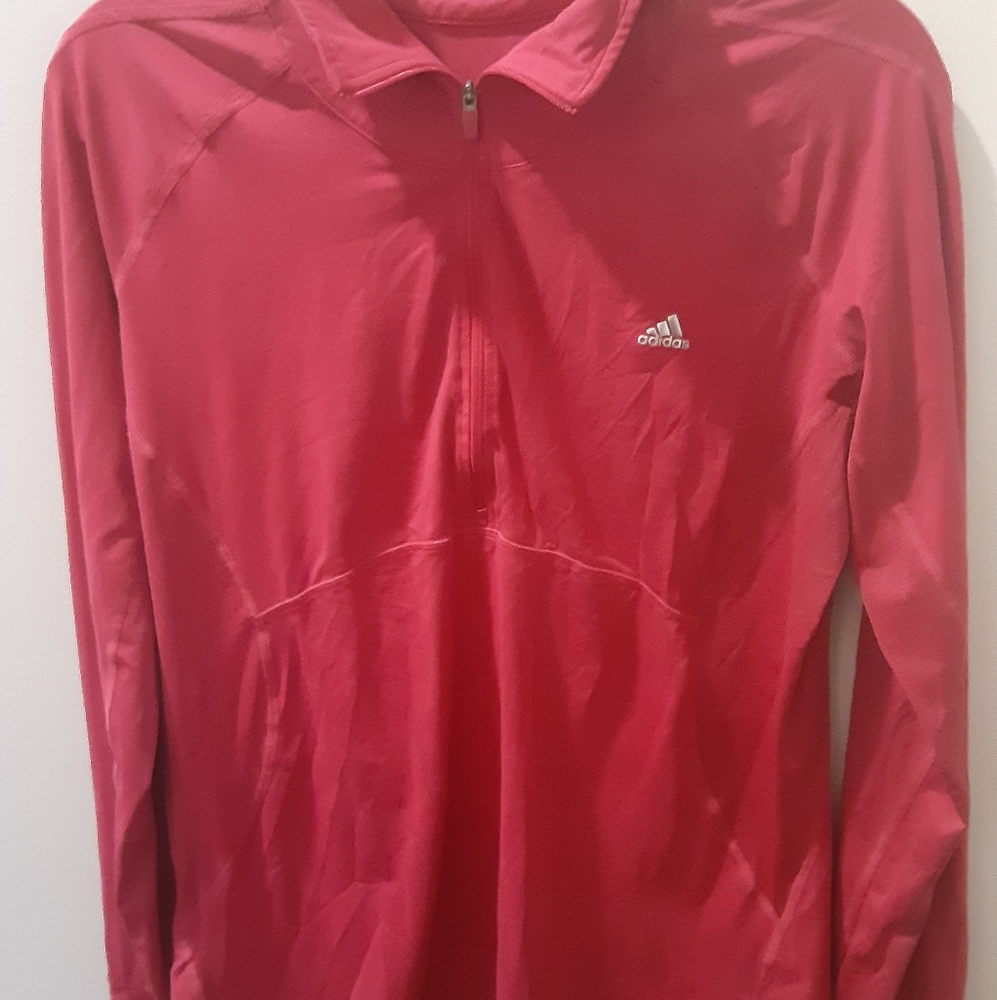 Vibrant pink Adidas sweater